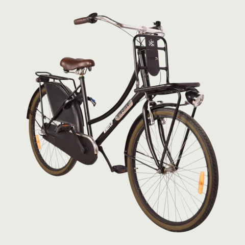 hollandrad popal 26 Popal 26 inch bike - For 10 to 12 years - Black