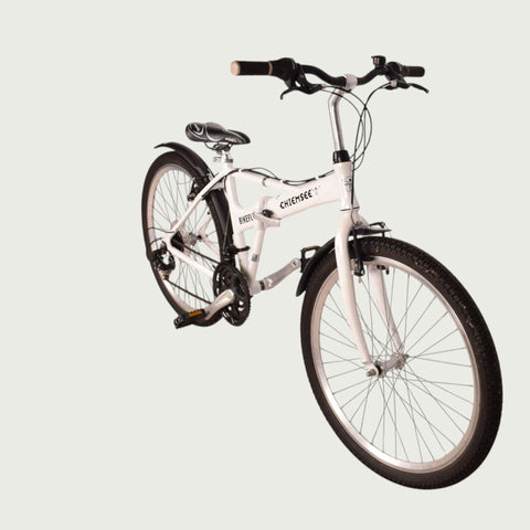 chiemsee klapprad 26 inch bike - for ages 10 to 12 - White