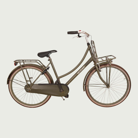 nogan cargo hollandrad Nogan 26-inch children's bicycle in dark green for ages 10-12