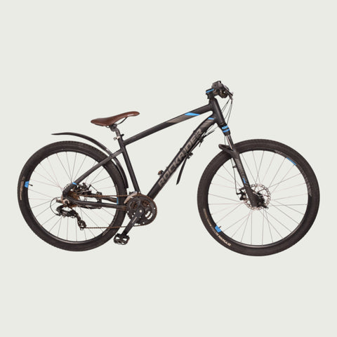 28 inch mountainbike Rockrider 28-inch mountain bike in black for ages 12+