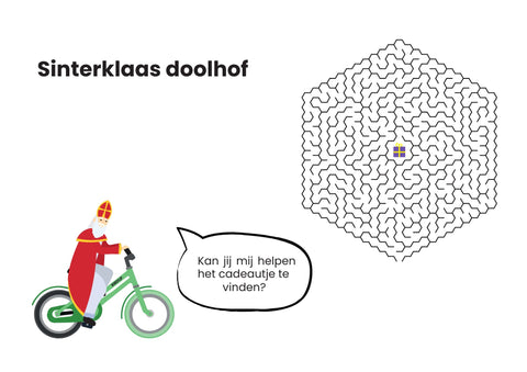 Sinterklaas maze