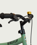 12.184 - BikeFlip, 12 inch, 85-100 cm, terugtraprem, handrem, geen versnellingen, kabelslot, groen, poedercoat premium