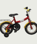 12.14 - BikeFlip, 12 inch kinderfiets, vrolijke kinderfiets, terugtraprem, handrem, kabelslot, fiets voor 3-4 jaar
