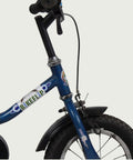 12.65 - BikeFlip, kinderfiets, 12 inch, blauw, Corvino Cobra, terugtraprem, handrem, kabelslot, geen versnellingen, stevig