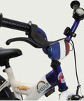 12.86 - BikeFlip, 12 inch kinderfiets, politiefiets, lichtsirene, blauw, terugtraprem, handrem, kabelslot, stoer, avontuur