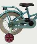 14.16 - BikeFlip, 14 inch kinderfiets, lichtblauw fiets, terugtraprem, handrem, geen versnellingen, kabelslot