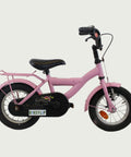 12.44 - BikeFlip, kinderfiets, 12 inch, roze fiets, terugtraprem, handrem, geen versnellingen, kabelslot, zijwieltjes