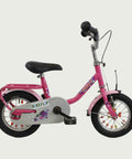 12.134 - BikeFlip, 12 inch kinderfiets, Puky fiets, roze kinderfiets, spaak kraaltjes, terugtraprem, handrem, kabelslot
