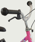 12.134 - BikeFlip, 12 inch kinderfiets, Puky fiets, roze kinderfiets, spaak kraaltjes, terugtraprem, handrem, kabelslot