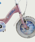 12.142 - BikeFlip, 12 inch kinderfiets, veelkleurige kinderfiets, Altec fiets, ijsprinses fiets, handremmen, zijwieltjes