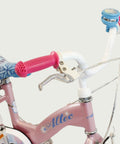 12.142 - BikeFlip, 12 inch kinderfiets, veelkleurige kinderfiets, Altec fiets, ijsprinses fiets, handremmen, zijwieltjes