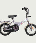 12.99 - BikeFlip, 12 inch kinderfiets, paars, Batavus, terugtraprem, handrem, kabelslot, elegant ontwerp