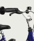 12.21 - BikeFlip, 12 inch, lengte kind: 85-100 cm, terugtraprem, handrem, geen versnellingen, kabelslot, blauw fiets