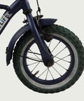 12.115 - BikeFlip, 12 inch cruiser fiets, terugtraprem, geen versnellingen, kabelslot, optionele zijwieltjes, 85-100 cm kind