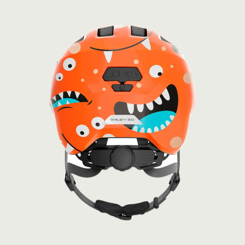 Abus Helm Kind Smiley 3.0 Orange Monster - BikeFlip