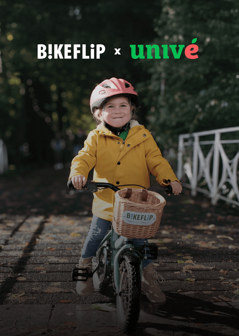 Gratis kinderfietshelm én 1e maand gratis BikeFlip