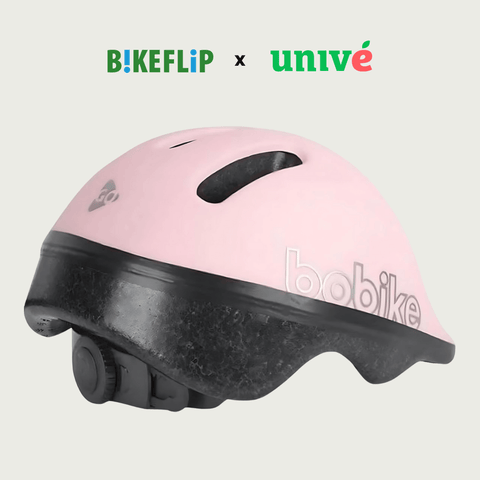 Bobike kinderhelm roze - Univé - BikeFlip