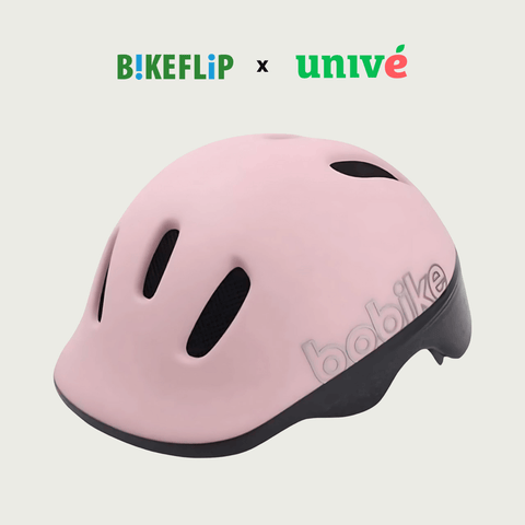 Bobike kinderhelm roze - Univé - BikeFlip