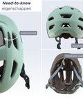 GO - OFF kinderhelm blauw + helmslot kinderfiets - BikeFlip