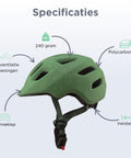 GO - OFF kinderhelm groen kinderfiets - BikeFlip