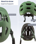 GO - OFF kinderhelm groen kinderfiets - BikeFlip