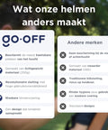GO - OFF kinderhelm groen kinderfiets - BikeFlip