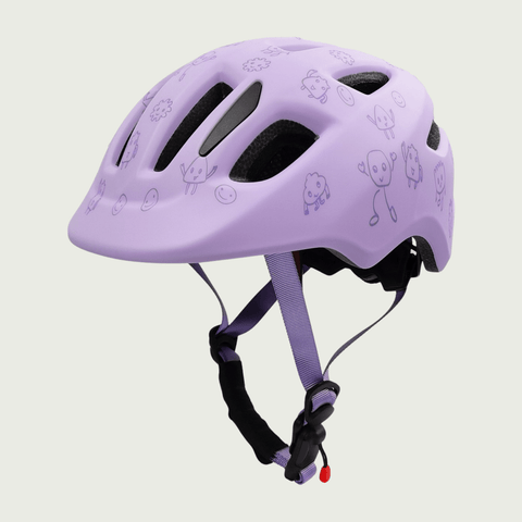 GO-OFF kinderhelm paars kinderfiets - BikeFlip
