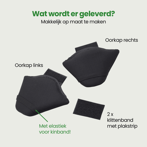 Oorkappen herfst/winter kinderfiets - BikeFlip