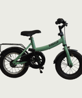 12.184 - BikeFlip, 12 inch, 85-100 cm, terugtraprem, handrem, geen versnellingen, kabelslot, groen, poedercoat premium
