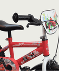 12.189 - BikeFlip, 12 inch, 85-100 cm, kledingmaat 86-98, terugtraprem, handrem, geen versnellingen, kabelslot, rood fiets