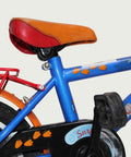 12.15 - BikeFlip, 12 inch kinderfiets, Lucky Duck fiets, stoere kinderfiets, Loekie fiets, blauwe kinderfiets, terugtraprem