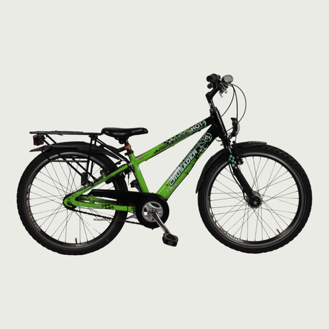 Puky Crusader children's bicycle 24 inch green for 9 & 10 year olds