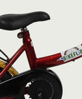 12.14 - BikeFlip, 12 inch kinderfiets, vrolijke kinderfiets, terugtraprem, handrem, kabelslot, fiets voor 3-4 jaar