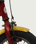 12.14 - BikeFlip, 12 inch kinderfiets, vrolijke kinderfiets, terugtraprem, handrem, kabelslot, fiets voor 3-4 jaar