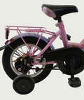 12.19 - BikeFlip, 12 inch, 85-100 cm, terugtraprem, handrem, geen versnellingen, kabelslot, roze, K3, refurbished