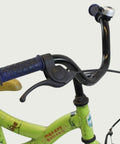 12.58 - BikeFlip, kinderfiets, 12 inch, groene fiets, terugtraprem, handrem, kabelslot, stevig, lichtgewicht, duurzaam
