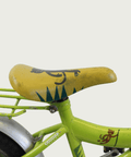 12.28 - BikeFlip, groen, jungle thema, lengte kind: 85-100 cm, terugtraprem, geen versnellingen, kabelslot, geen verlichting