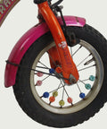 12.33 - BikeFlip, 12 inch, kinderfiets, bruin, terugtraprem, handrem, geen versnellingen, kabelslot, kinderen, 85-100 cm fiet
