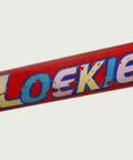 12.23 - BikeFlip, 12 inch, lengte kind: 85-100 cm, terugtraprem, geen versnellingen, kabelslot, rood, Loekie, handrem, fiets