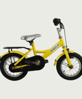 12.112, BikeFlipgele 12 inch fiets kinderen, handrem, terugtraprem, geen versnellingen, kabelslot, 85-100 cm