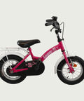 12.26 - BikeFlip, Viviane, 12 inch, Loekie, roze, lengte kind: 85-100 cm, terugtraprem, handrem, geen versnellingen