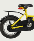 12.71 - BikeFlip, 12 inch kinderfiets, geel, terugtraprem, handrem, kabelslot, vrolijk, stoer