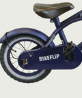 12.151 - BikeFlip, 12 inch kinderfiets, Volare fiets, stoere blauwe fiets, avontuurlijke kinderfiets, terugtraprem, handrem